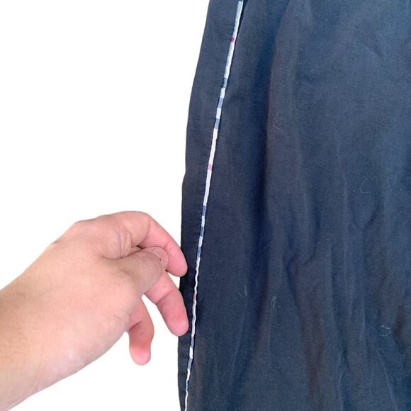 VINTAGE Burberry Sweatpants Black Medium - Picture 4 of 5